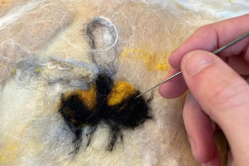 Felting With Bees